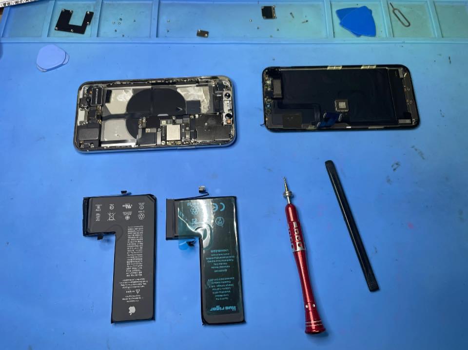 iPhone　バッテリー＆ガラス交換