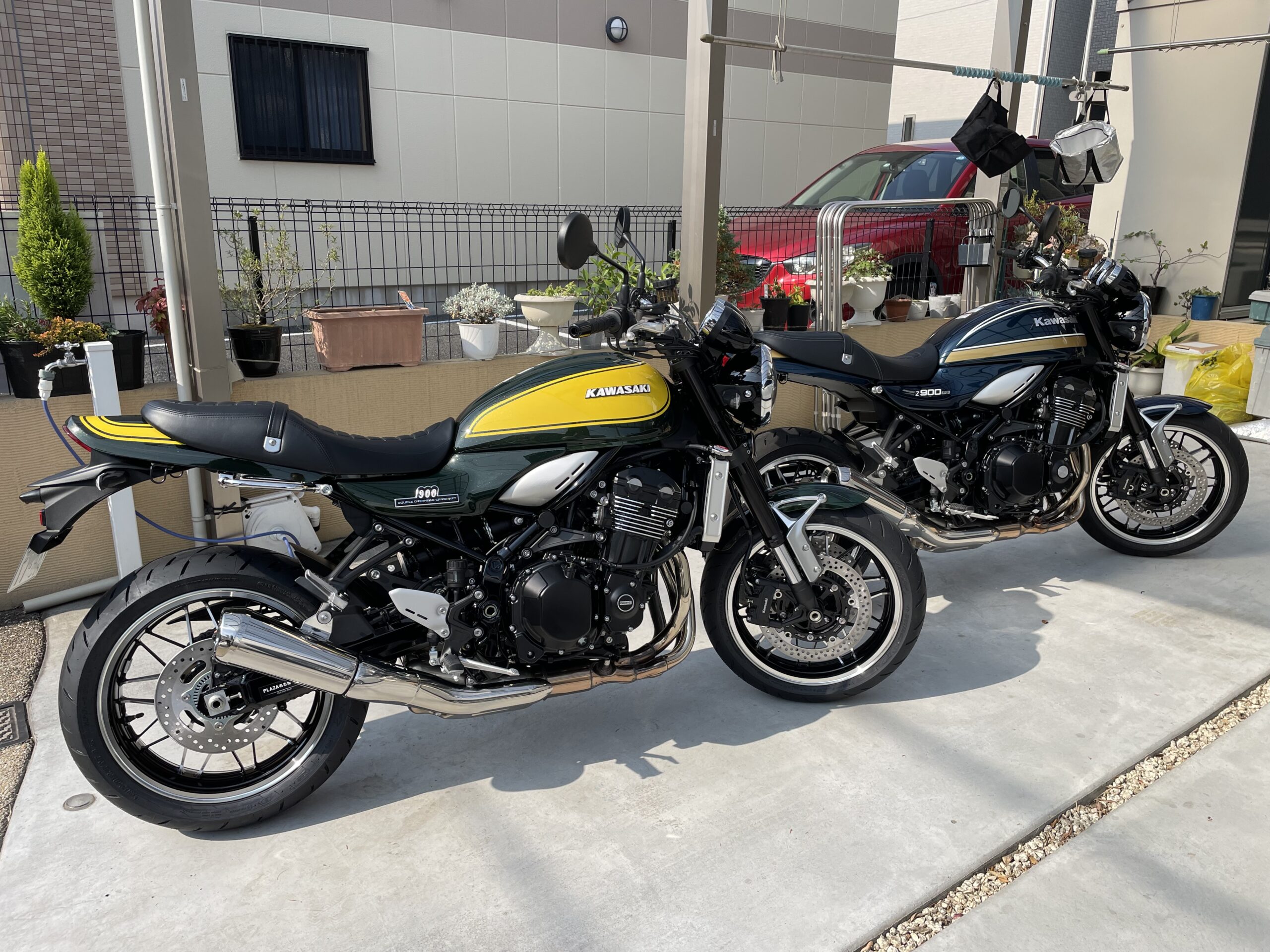 カワサキ　900RS　限定イエローボール　2014ｙ　500ｋｍ　180万円